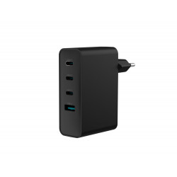 Univerzálna USB nabíjačka Natec GaN 100W, 3X USB-C, 1X USB-A,...