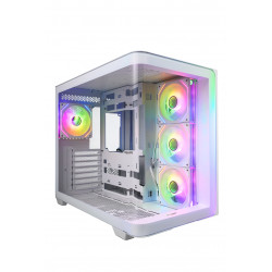 FSP M580-WA/Midi Tower/Transpar./Biela POC0000255