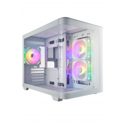 FSP S380-WA/Micro ATX/Transpar./Biela POC0000244