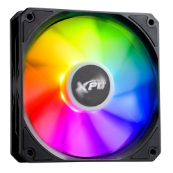 Adata XPG Vento R 120mm fan RGB čierny PWM VENTOR120ARGBPWM-BKCWW