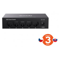 Tenda TEG2205D Websmart L2 cloud managed switch, 5x 10/100/1000...