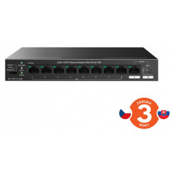 Tenda TEG1110PF-8-120W PoE+ AT switch 8xPoE 802.3af/at + Uplink...