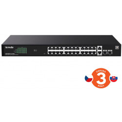 Tenda TEG2228P-24-410W Gigabit PoE+ Websmart L2 Cloud switch 370W,...