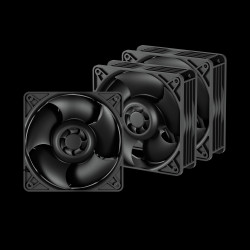 ARCTIC S12038-8K -120mm Case Fan (3 Pack) - dual ball bearing - max...
