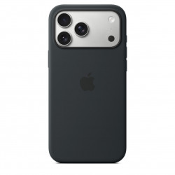 iPhone 17 Pro Max Silicone Case with MS – Black MGFR4ZM/A