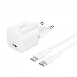 BELKIN 25W USB PD nabíjací adaptér biely + 1m USB-C kábel...