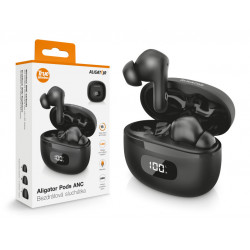 Slúchadlá ALIGATOR PODS ANC TWS08, čierna TWS08BK