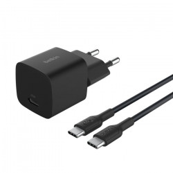BELKIN 25W USB PD nabíjací adaptér čierny + 1m USB-C kábel...