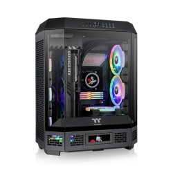 THERMALTAKE Case The Tower 600, ATX, Průhledná bočnice, 2x 140mm...