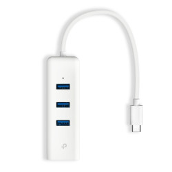 TP-Link UE330C USB-C/Ethernet síťový adaptérm USB hub (1xUSB3.0 -...