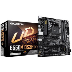 GIGABYTE MB Sc AM4 B550M DS3H R2, AMD B550M, 4xDDR4, 1xDP, 1xHDMI,...