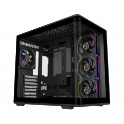 Cooler Master case Elite 600, ATX, Průhledná bočnice, 4x 120mm Fan,...