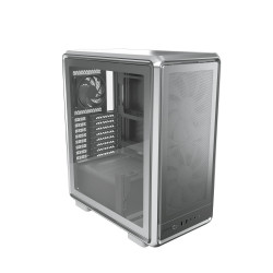 Cooler Master case MasterFrame 500 Mesh Silver, Průhledná bočnice,...