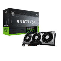 MSI VGA NVIDIA GeForce RTX 5080 16G VENTUS 3X OC, RTX 5080, 16GB...