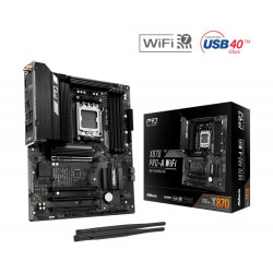 ASRock MB Sc AM5 X870 PRO-A WIFI, AMD X870, 4xDDR5, 1xHDMI, 2xUSB4,...