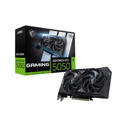 MSI VGA NVIDIA GeForce RTX 5050 8G GAMING OC, RTX 5050, 8GB GDDR6,...
