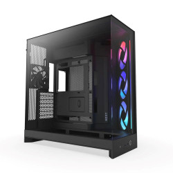 NZXT skříň H9 Flow RGB dvoukomorová ATX / 1x140 RGB mm / 1x 120mm...
