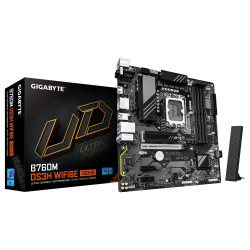 GIGABYTE MB Sc LGA1700 B760M DS3H WIFI6E GEN5, Intel B760, 4xDDR5,...