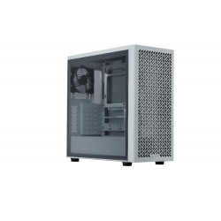 Cooler Master case Elite 502 White Lite, Průhledná bočnice, ATX, 1x...