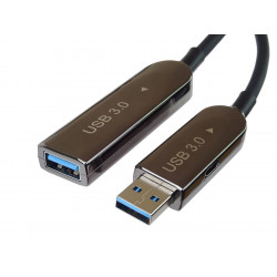 PREMIUMCORD Kabel USB3.0 + 2.0 prodlužovací optický AOC kabel...