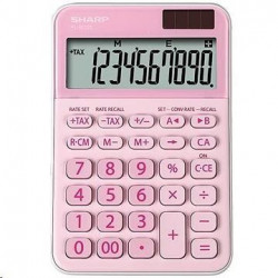 SHARP kalkulačka - ELM335BPK - růžová SH-ELM335BPK