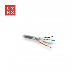 LYNX FTP kabel, Cat6, PVC (Eca), celoměděný, vnitřní, šedý, cívka...