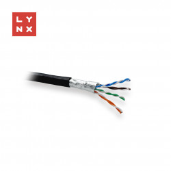 LYNX FTP kabel, Cat5e, PE (Fca), 0,5mm, celoměděný, venkovní,...