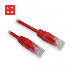 LYNX UTP patch kabel Cat5e, PVC, CCA, 7m, červený LX-UTP5E-070-RED