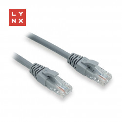 LYNX UTP patch kabel Cat6, PVC, 5m, šedý LX-UTP6-050-GREY