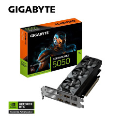 GIGABYTE VGA NVIDIA GeForce RTX 5050 Low Profile OC 8G, 8G GDDR6,...
