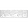 Genius Klávesnice Slimstar 126, Drátová USB, CZ+SK layout, Copilot klávesa, Bílá 31310017427