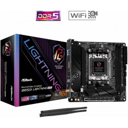 ASRock MB Sc AM5 B650I LIGHTNING WIFI, AMD B650, 2xDDR5, 1xHDMI,...
