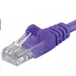 PREMIUMCORD Patch kábel UTP RJ45-RJ45 CAT5e 10m fialový sputp100V