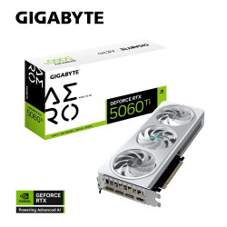GIGABYTE VGA NVIDIA GeForce RTX 5060 Ti AERO OC 8G, 8G GDDR7, 3xDP,...