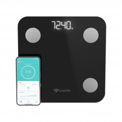 TrueLife FitScale W1 BT Black - bioelektrická impedanční bluetooth...