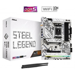 ASRock MB Sc AM5 B650 Steel Legend WiFi , AMD B650, 4xDDR5, 1xDP,...