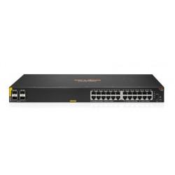 HPE Aruba Networking CX 6100 24G Class4 PoE 4SFP+ 370W Switch...