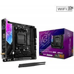 ASRock MB Sc AM5 B850I Lightning WiFi, AMD B850, 2xDDR5, 1xUSB4,...