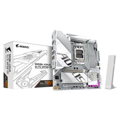 GIGABYTE MB Sc AM5 B850M A ELITE WF6E ICE, AMD B850, 4xDDR5, 1xDP,...