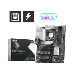 MSI MB Sc LGA1851 PRO B860-P, Intel B860, 4xDDR5,...