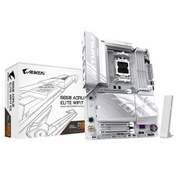 GIGABYTE MB Sc AM5 B850 A ELITE WF7 ICE, AMD B850, 4xDDR5, 1xDP,...
