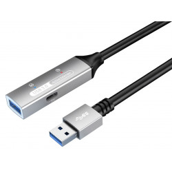PREMIUMCORD USB 3.2. repeater a prodlužovací kabel Male-Female,...