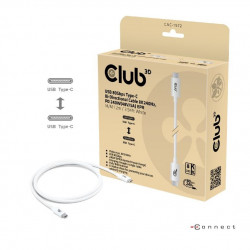 Club3D Kabel USB4 Typ-C, 80Gbps, Certifikovaný kabel, 4K540Hz,...