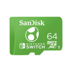 SanDisk MicroSDXC karta 64GB pro Nintendo Switch (R:100/W:90 MB/s,...