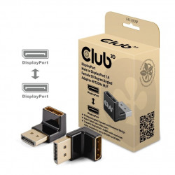 Club3D Adaptér DisplayPort na DisplayPort 1.4, 4K120Hz, 8K30Hz, 90°...