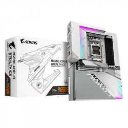 GIGABYTE MB Sc AM5 B650E AORUS STEALTH ICE, AMD B650, 4xDDR5, 2x...