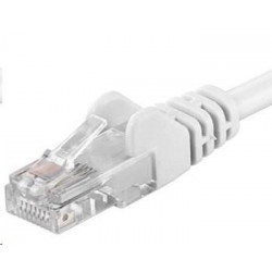 PREMIUMCORD Patch kábel UTP RJ45-RJ45 CAT5e 7m biely sputp070W