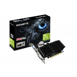 Gigabyte GeForce GT 710, 1GB DDR3 (64 Bit), HDMI, DVI, D-Sub, Low Profile GV-N710SL-1GL