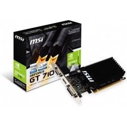 MSI GeForce GT 710, 1GB DDR3 (64 Bit), HDMI, DVI, D-Sub GT 710 1GD3H LP