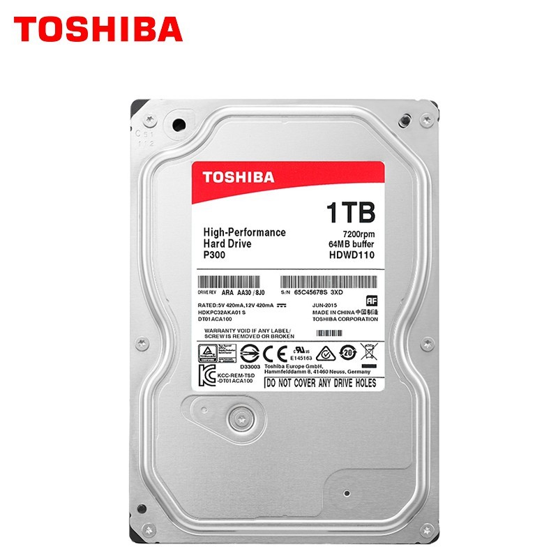 Internal HDD Toshiba 2,5' 1TB SATA2 5400RPM 8MB, aluminium case MQ01ABD100M